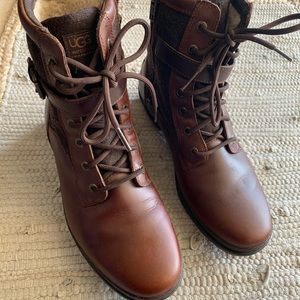 UGG Kesey Waterproof Leather Boot size 9.5